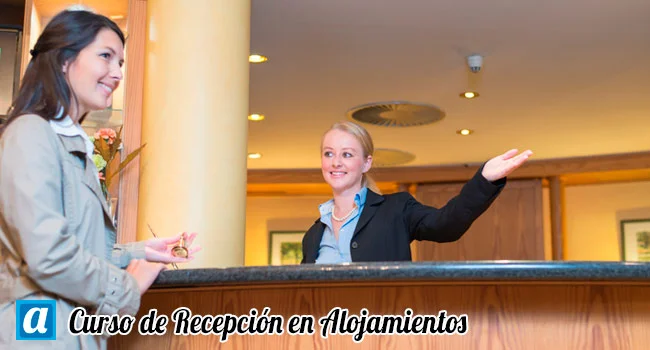 Curso de Recepción en Alojamientos